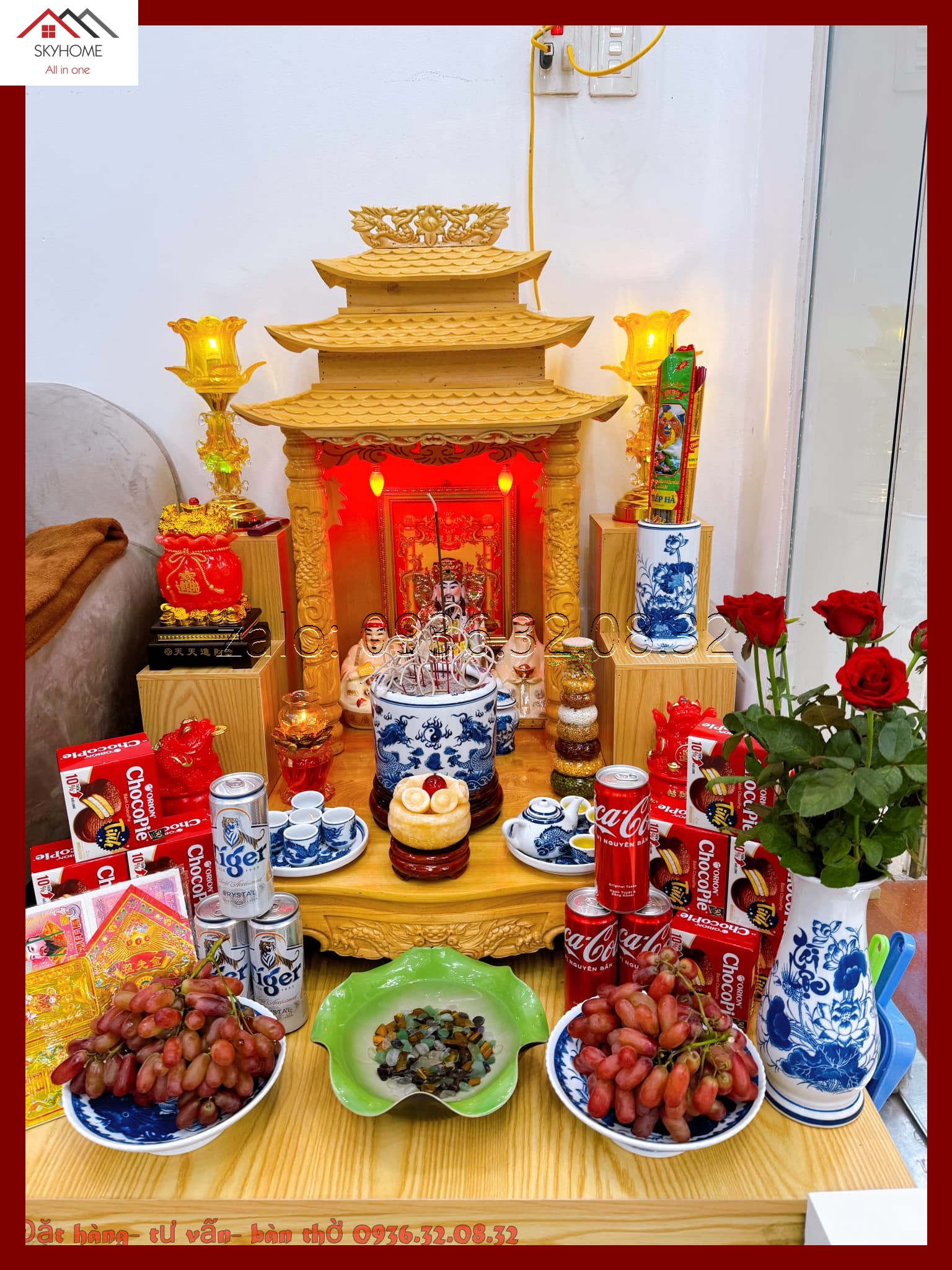 Hướng dẫn lập bàn thờ Thần Tài chuẩn phong thủy tại nhà và cửa hàng